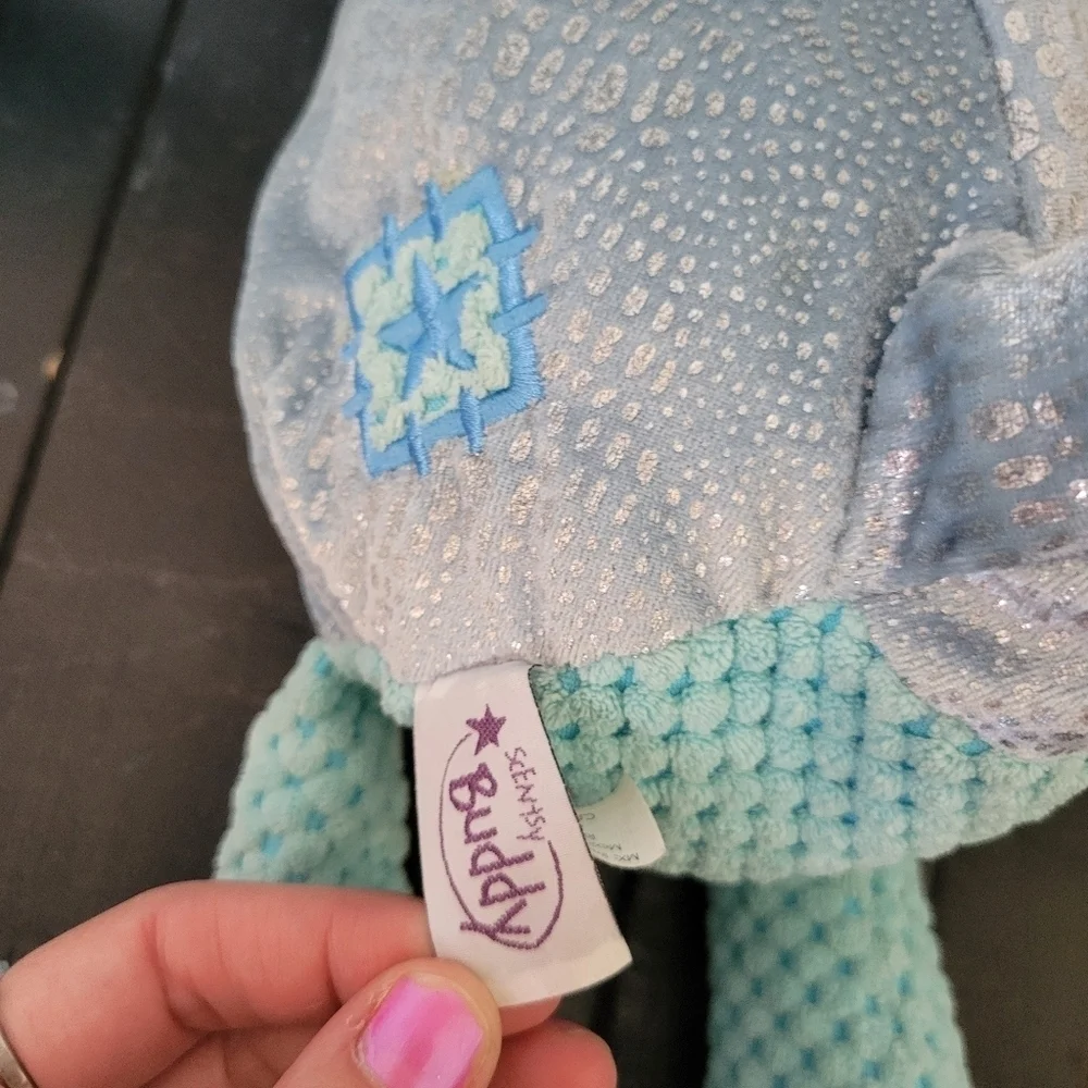 Scentsy Buddy Blue Dinosaur Terra Triceratops Plush Animal Lovie Scented